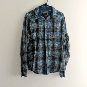 Wrangler retro western shirt